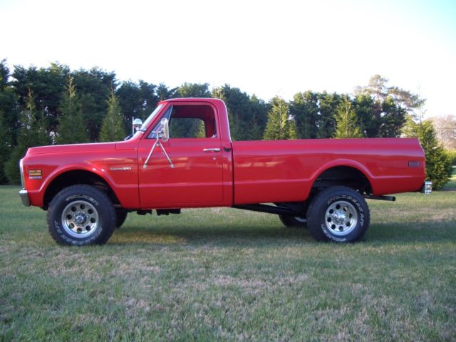 1971 Red Chevrolet Other Pickups Standard Cab Pickup