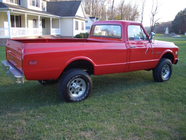 1971 Red Chevrolet Other Pickups Standard Cab Pickup