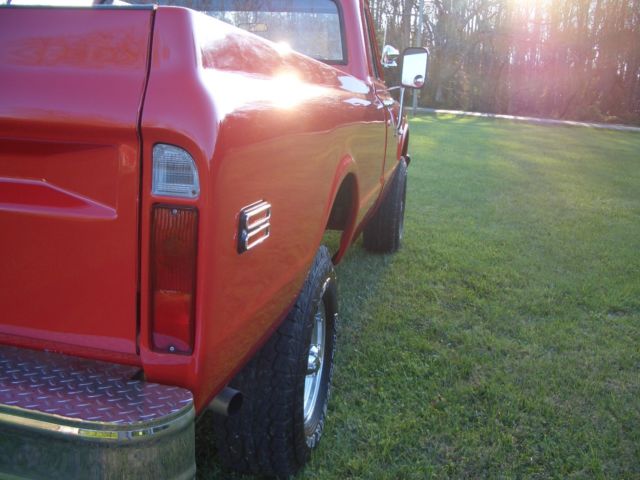 1971 Red Chevrolet Other Pickups Standard Cab Pickup