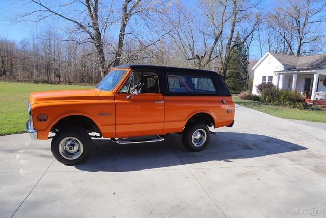 1971 Orange Chevrolet K-5 Blazer