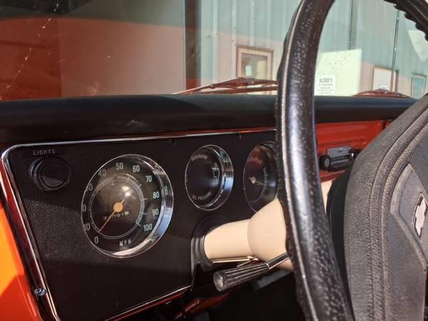 1971 Orange Chevrolet Other Pickups LWB