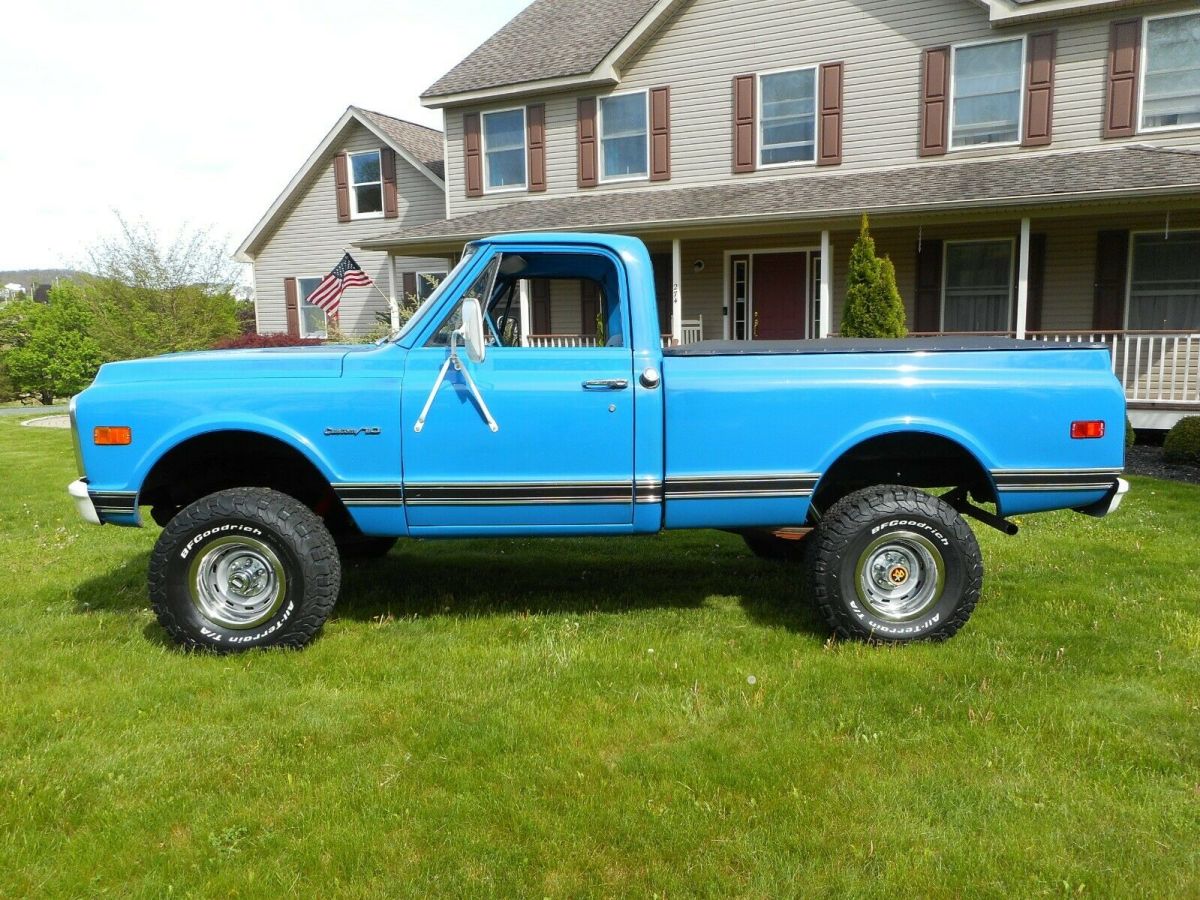 1971 Blue Chevrolet C/K Pickup 1500 Standard Cab Pickup