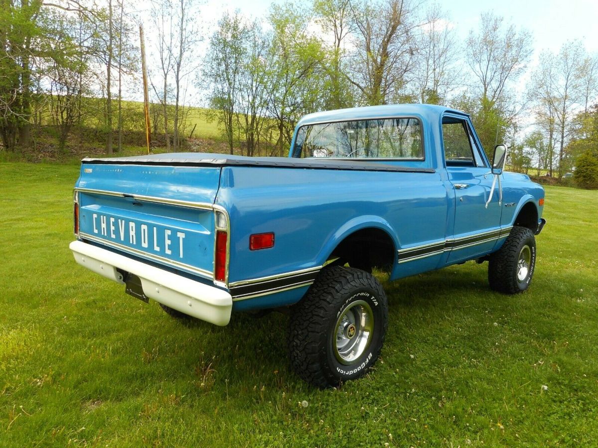 1971 Blue Chevrolet C/K Pickup 1500 Standard Cab Pickup