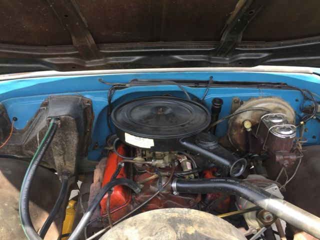 1971 Blue Chevrolet C/K Pickup 1500 Standard Cab Pickup