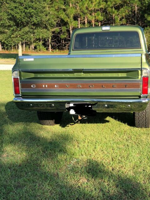 1971 Green Chevrolet C-10 Standard Cab Pickup
