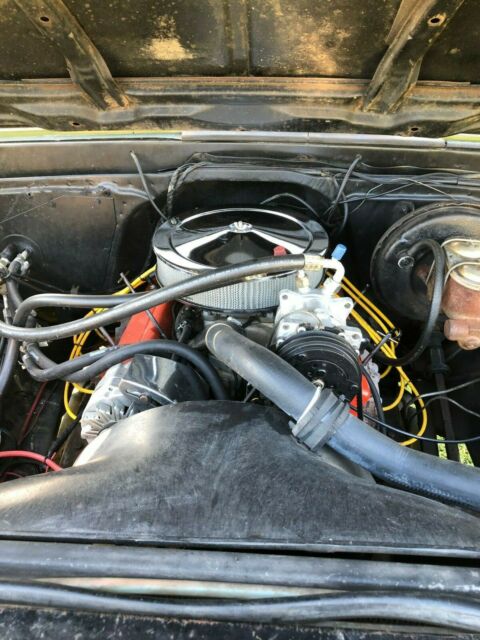 1971 Green Chevrolet C-10 Standard Cab Pickup