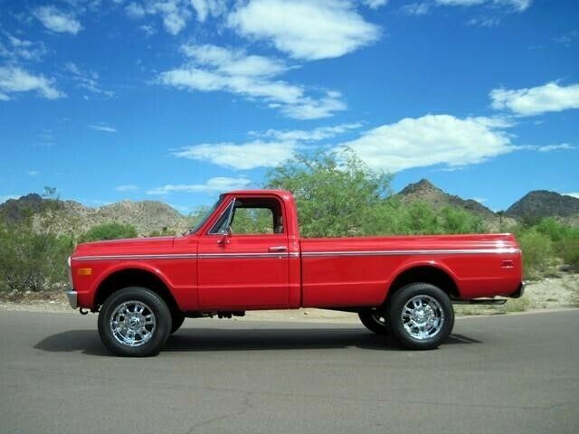 1971 Red Chevrolet Other Pickups Standard Cab Pickup