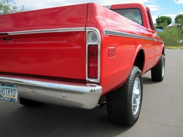 1971 Red Chevrolet Other Pickups Standard Cab Pickup