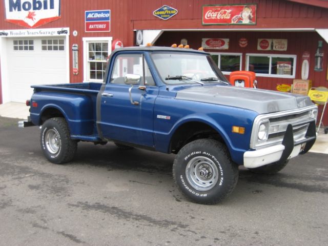 1971 Blue Chevrolet C/K Pickup 1500 Standard Cab Pickup