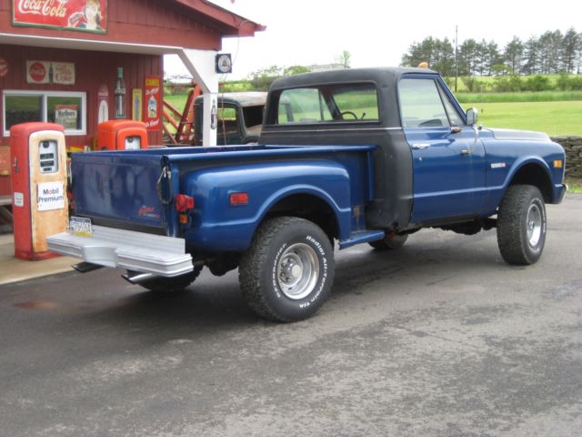1971 Blue Chevrolet C/K Pickup 1500 Standard Cab Pickup