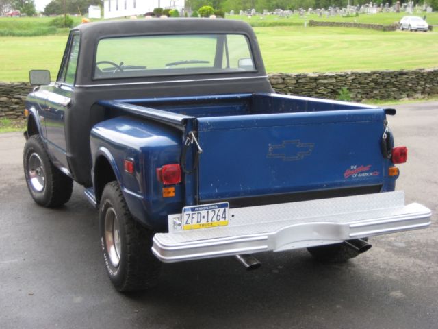 1971 Blue Chevrolet C/K Pickup 1500 Standard Cab Pickup