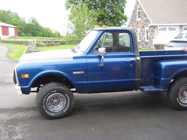 1971 Blue Chevrolet C/K Pickup 1500 Standard Cab Pickup