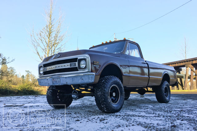 1971 Brown Chevrolet C-10 Standard Cab Pickup