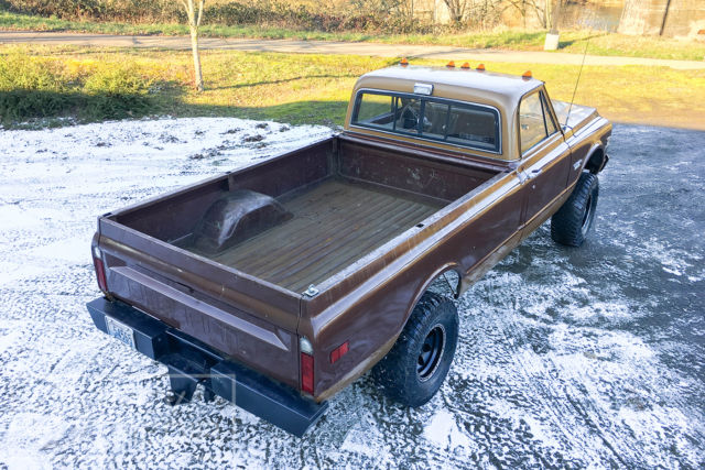 1971 Brown Chevrolet C-10 Standard Cab Pickup