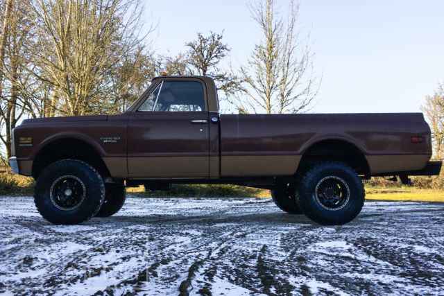 1971 Brown Chevrolet C-10 Standard Cab Pickup