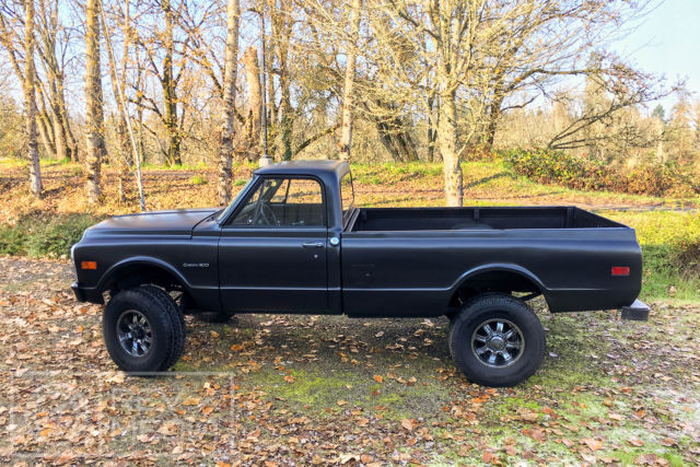 1971 Black Chevrolet C-10