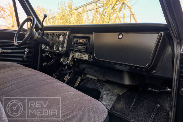 1971 Black Chevrolet C-10