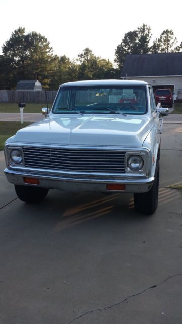 1971 White Chevrolet C/K Pickup 2500 Standard Cab Pickup