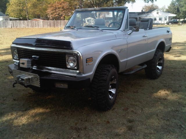 1971 Blue Chevrolet Blazer SUV