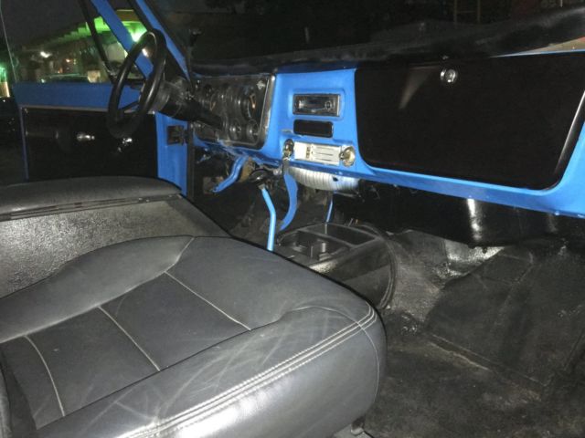 1971 Blue Chevrolet Blazer SUV