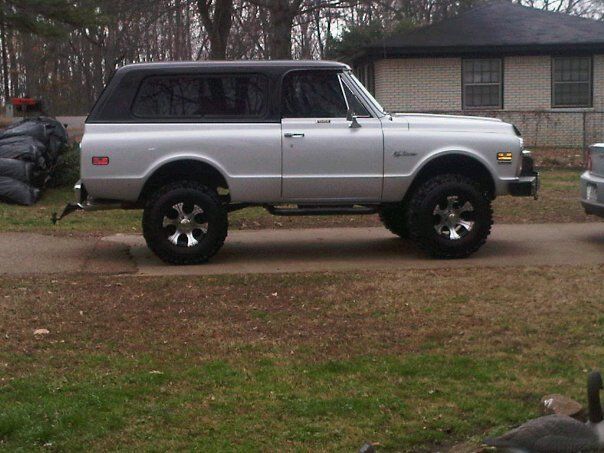 1971 Blue Chevrolet Blazer SUV