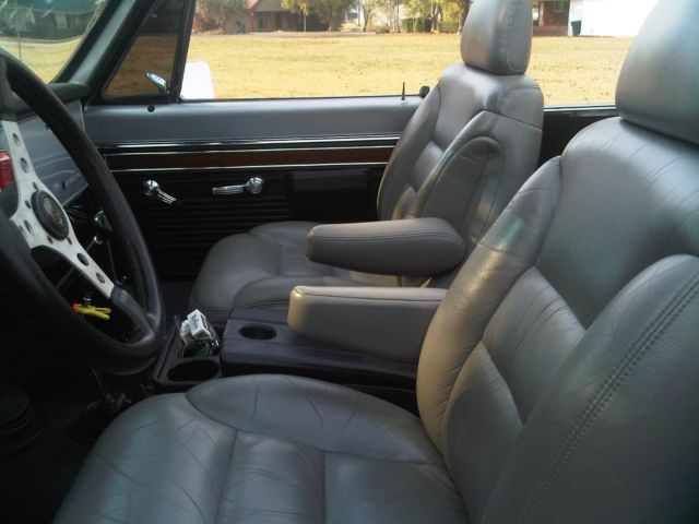 1971 Blue Chevrolet Blazer SUV