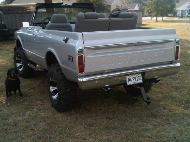 1971 Blue Chevrolet Blazer SUV