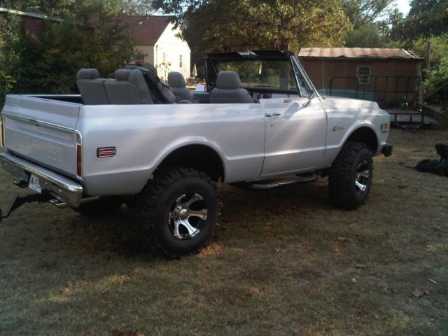 1971 Blue Chevrolet Blazer SUV