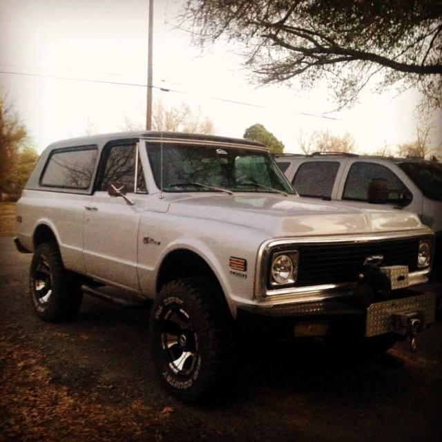 1971 Blue Chevrolet Blazer SUV