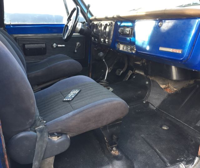 1971 Blue Chevrolet Blazer SUV