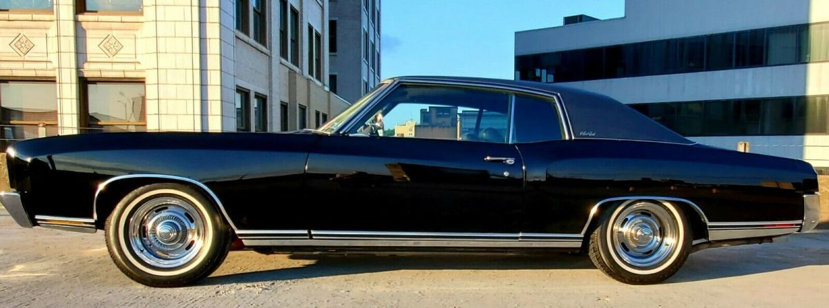 1971 Black Chevrolet Monte Carlo Coupe