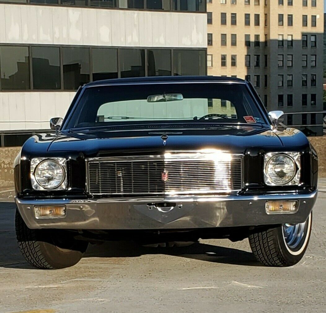 1971 Black Chevrolet Monte Carlo Coupe