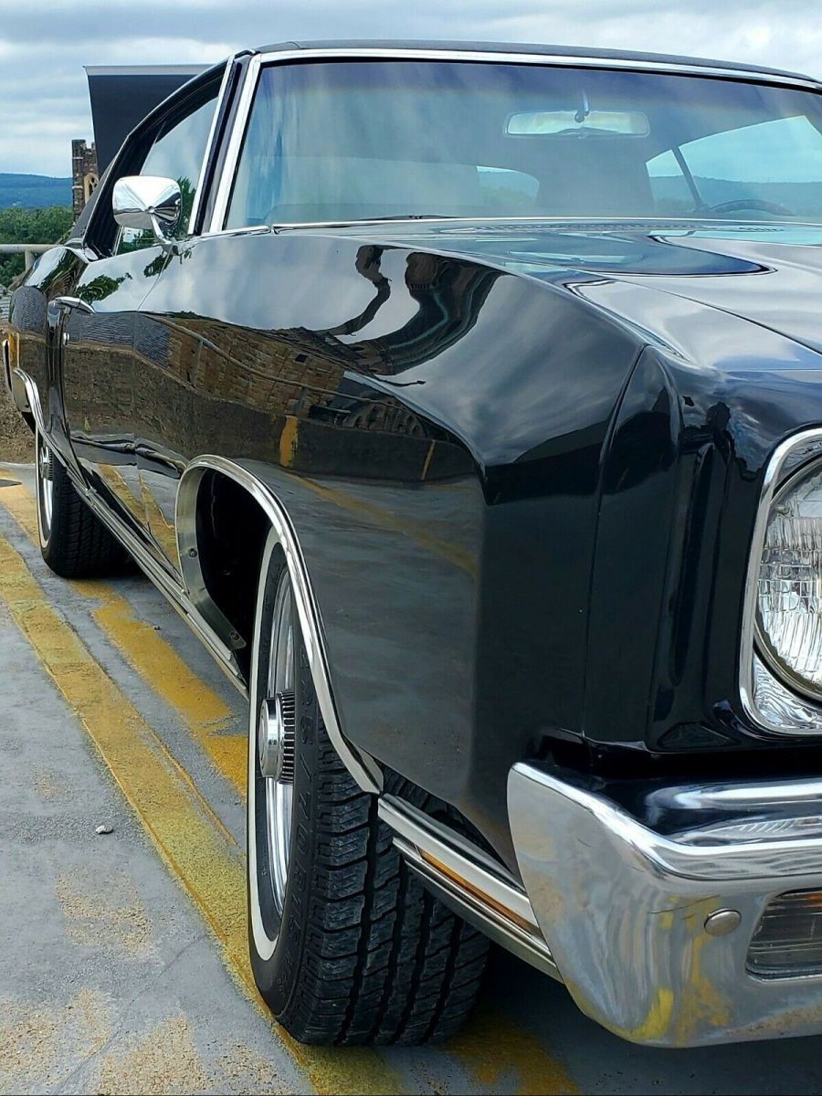1971 Black Chevrolet Monte Carlo Coupe