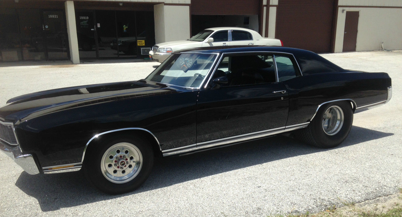 1971 Black Chevrolet Monte Carlo Coupe