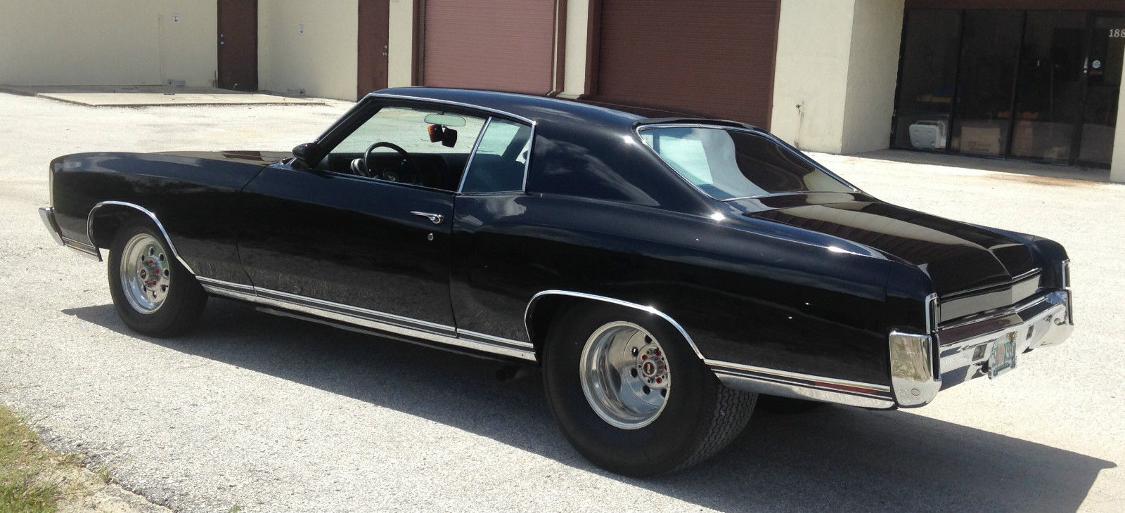1971 Black Chevrolet Monte Carlo Coupe