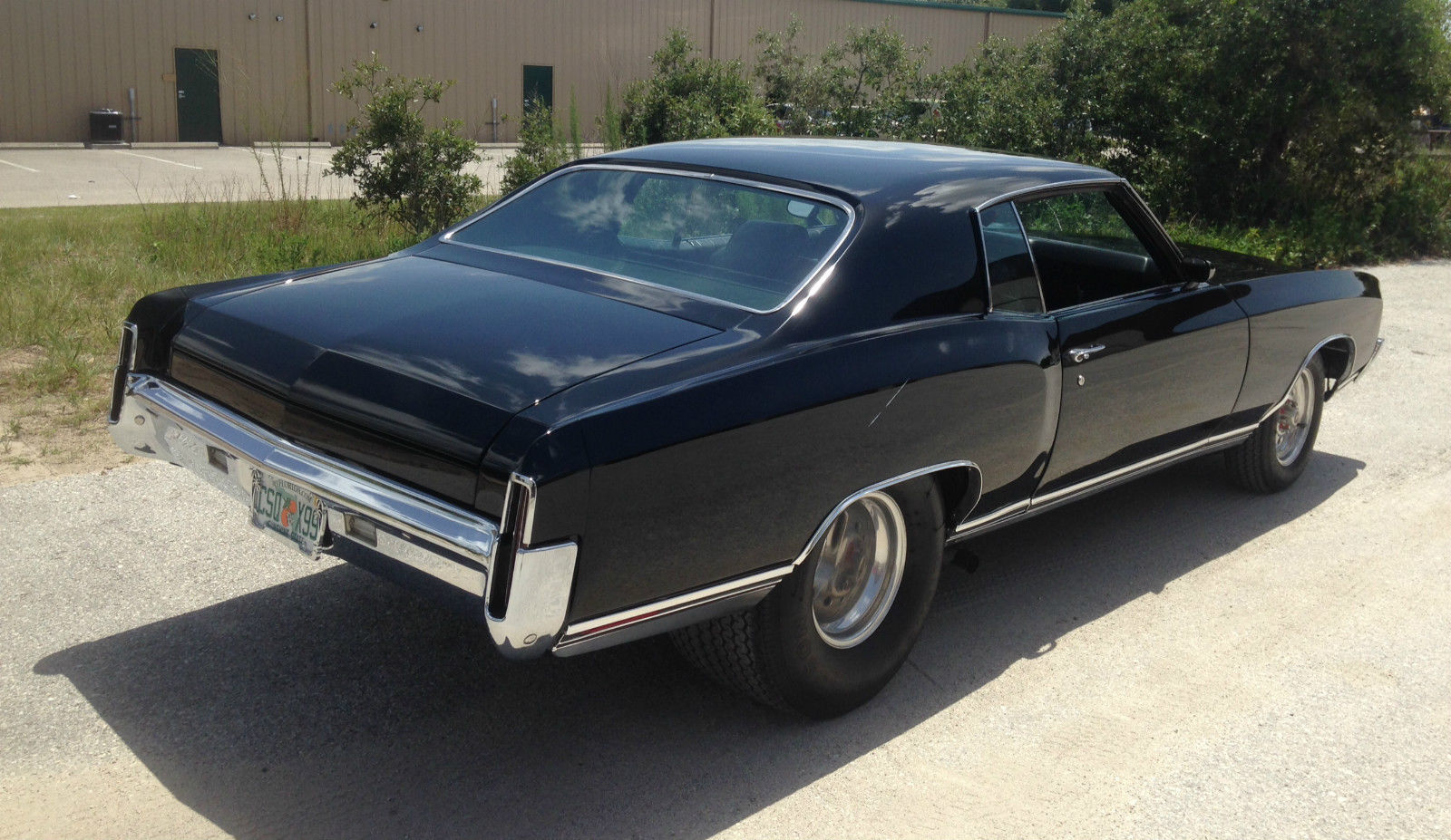 1971 Black Chevrolet Monte Carlo Coupe