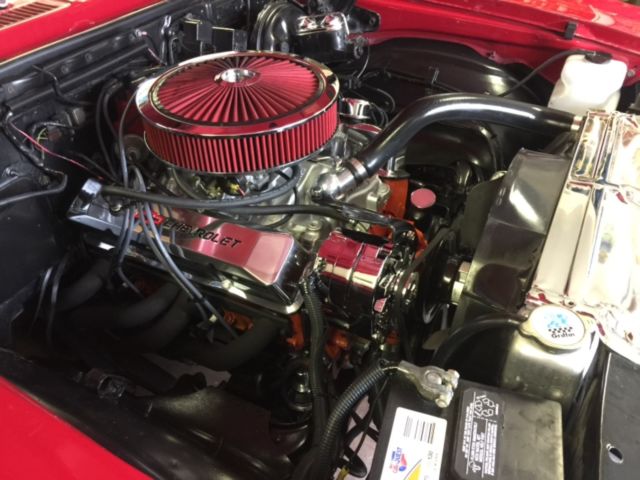 1971 Red Chevrolet Nova Coupe