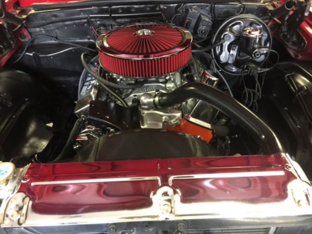 1971 Red Chevrolet Nova Coupe