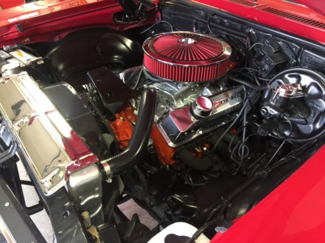 1971 Red Chevrolet Nova Coupe