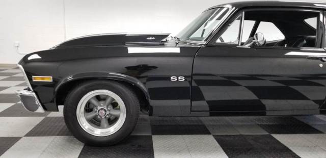 1971 Black Chevrolet Nova Coupe