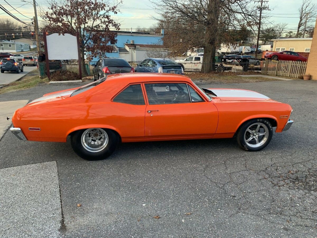 1971 Orange Chevrolet Nova --