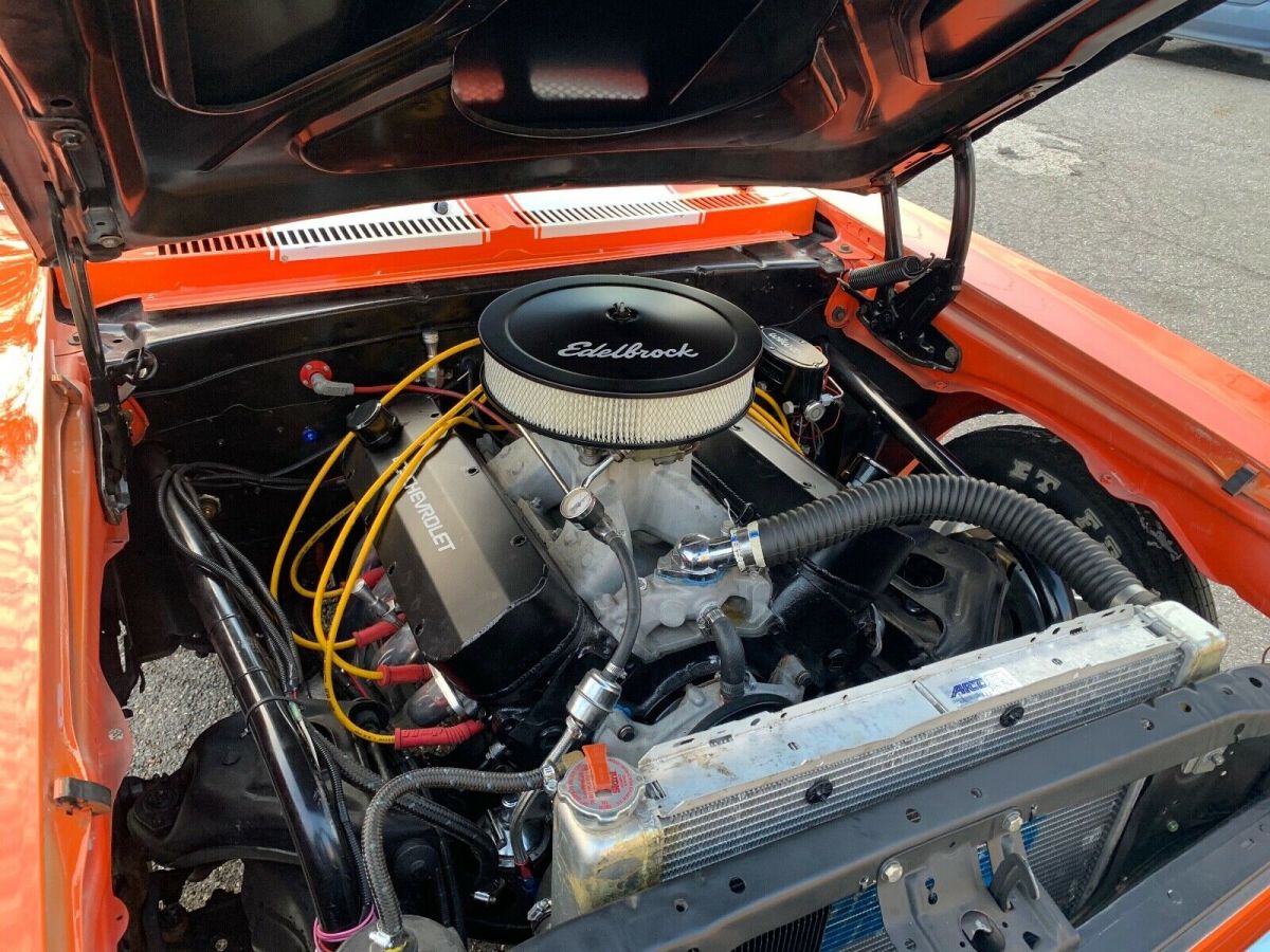 1971 Orange Chevrolet Nova --