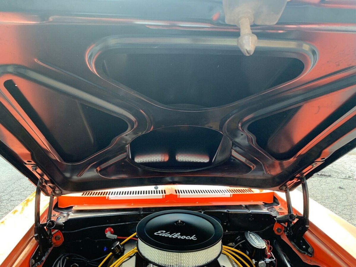 1971 Orange Chevrolet Nova --