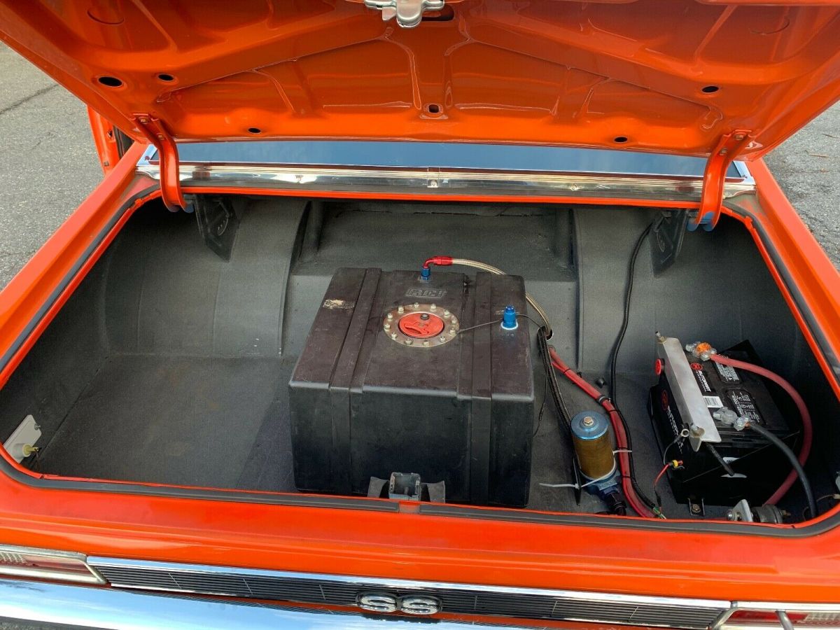 1971 Orange Chevrolet Nova --