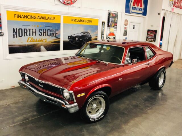 1971 Red Chevrolet Nova Coupe