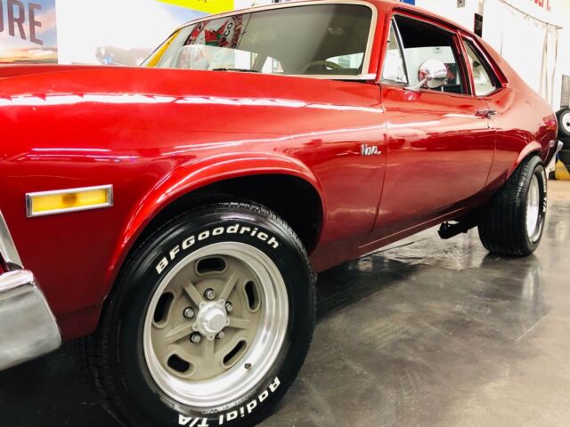1971 Red Chevrolet Nova Coupe