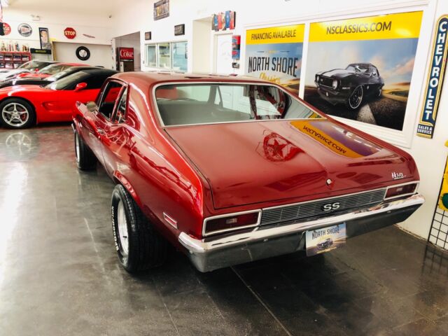 1971 Red Chevrolet Nova Coupe