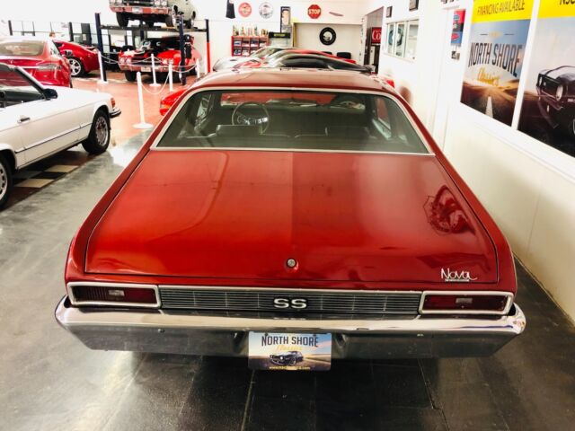 1971 Red Chevrolet Nova Coupe
