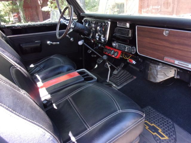 1971 Black Chevrolet Cheyenne Standard Cab Pickup