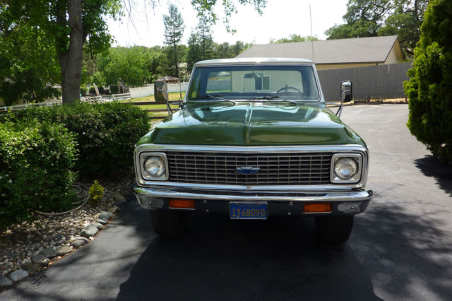 1971 Green Chevrolet C-10 Pickup